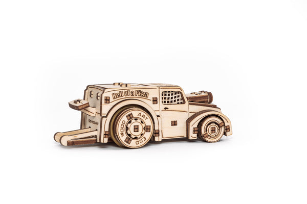 Set avtomobilov 3D lesena sestavljanke