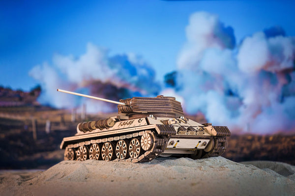 Tank T-34-85 lesena 3D sestavljanka