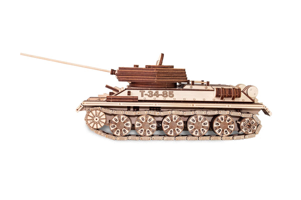 Tank T-34-85 lesena 3D sestavljanka
